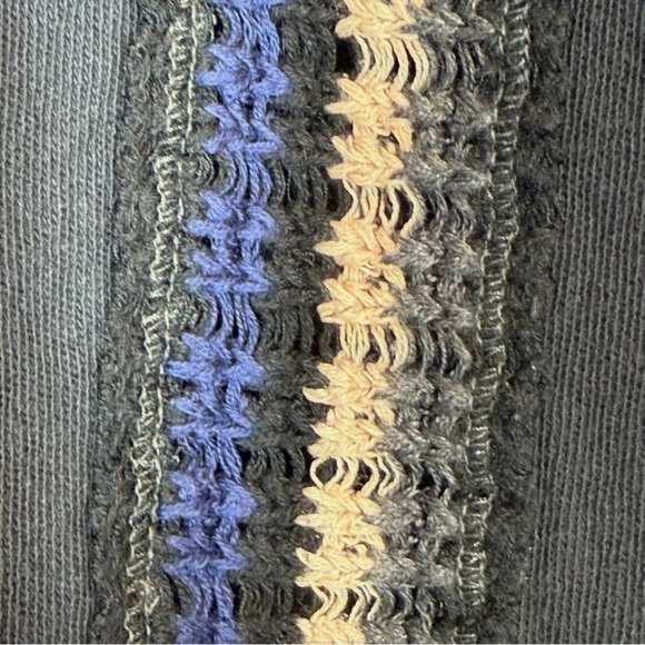 Free People We The Free First Place Cotton Crochet-Trim T-Shirt Graphic Tee - Picture 7 of 9